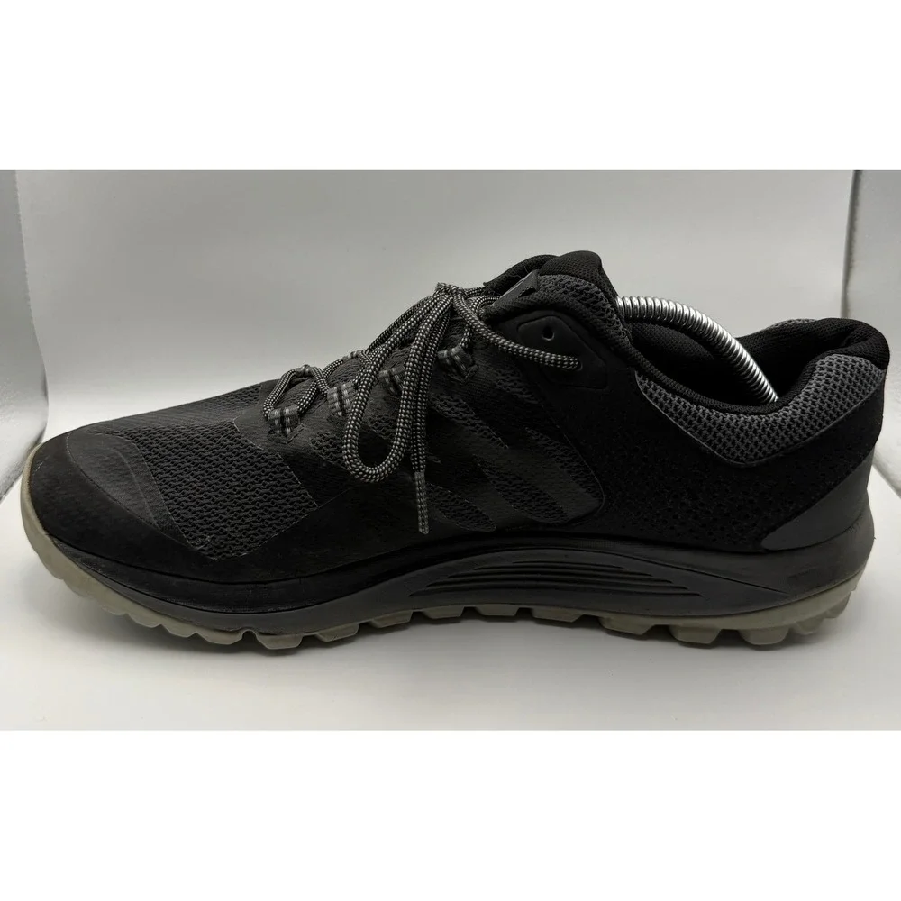Merrell Nova 2 Trail Running Shoes Mens 11.5 Black Good Vibram J035561